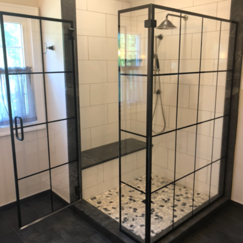 Frameless Door Panel and Return U-Channel  Image